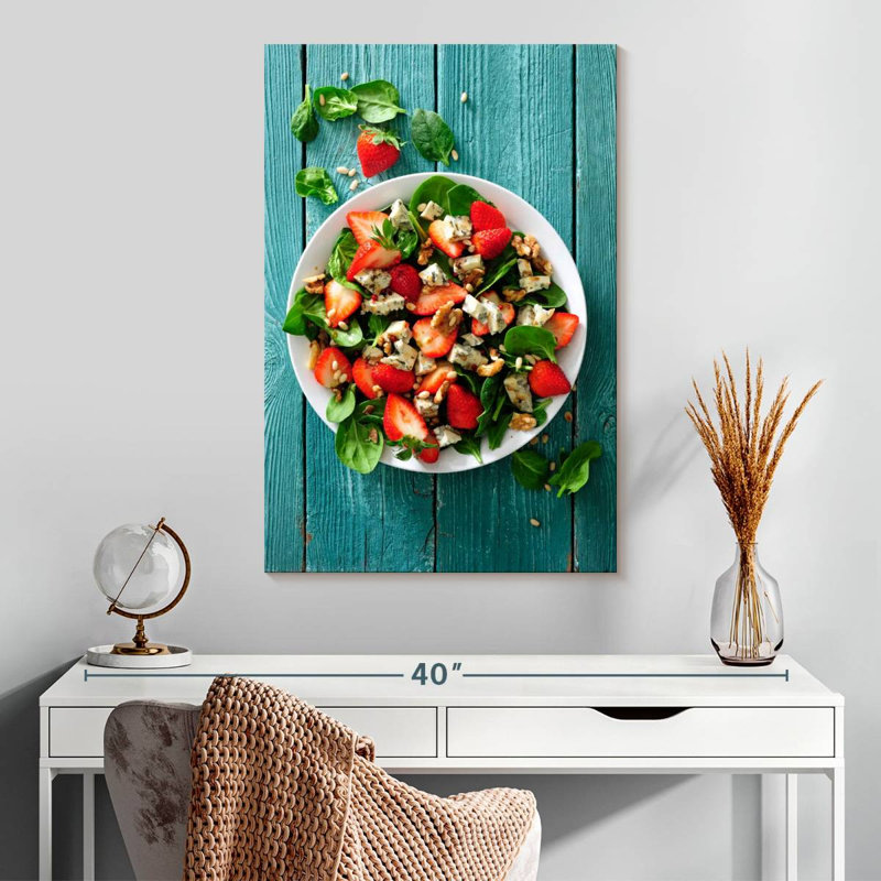 Yarlin Fresh Strawberry Salad, 30" H x 20" W