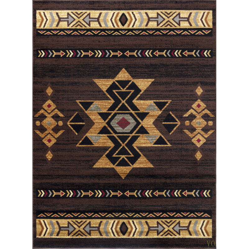 Tribes 7 Ft. 10 In. X 10 Ft. 3 In. Southwest Area Rug, Rectangle 7'10" x 10'3"
