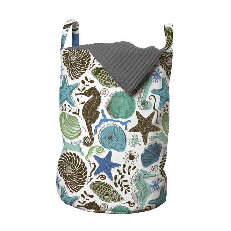 Fabric Laundry Bag with Handles