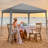 6.5'x 6.5' Portable Canopy Tent with Four Side-125400806