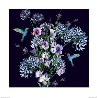 Hummingbirds by Summer Thornton - No Frame Print