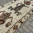 3.2x11.2 Ft Beige Wool Patchwork Runner Rug, Traditional Vintage Modern