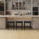 Rexalynn Upholstered Counter Stool with Solid Wood Frame