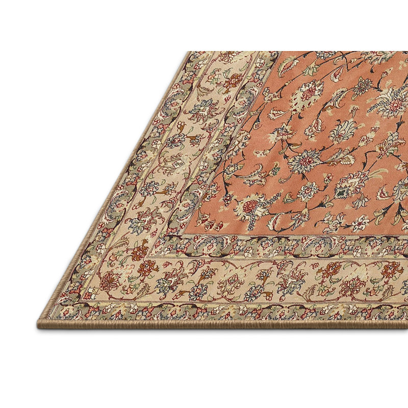 Derrynisk Oriental Indoor Rug, Rectangle 7' x 9'
