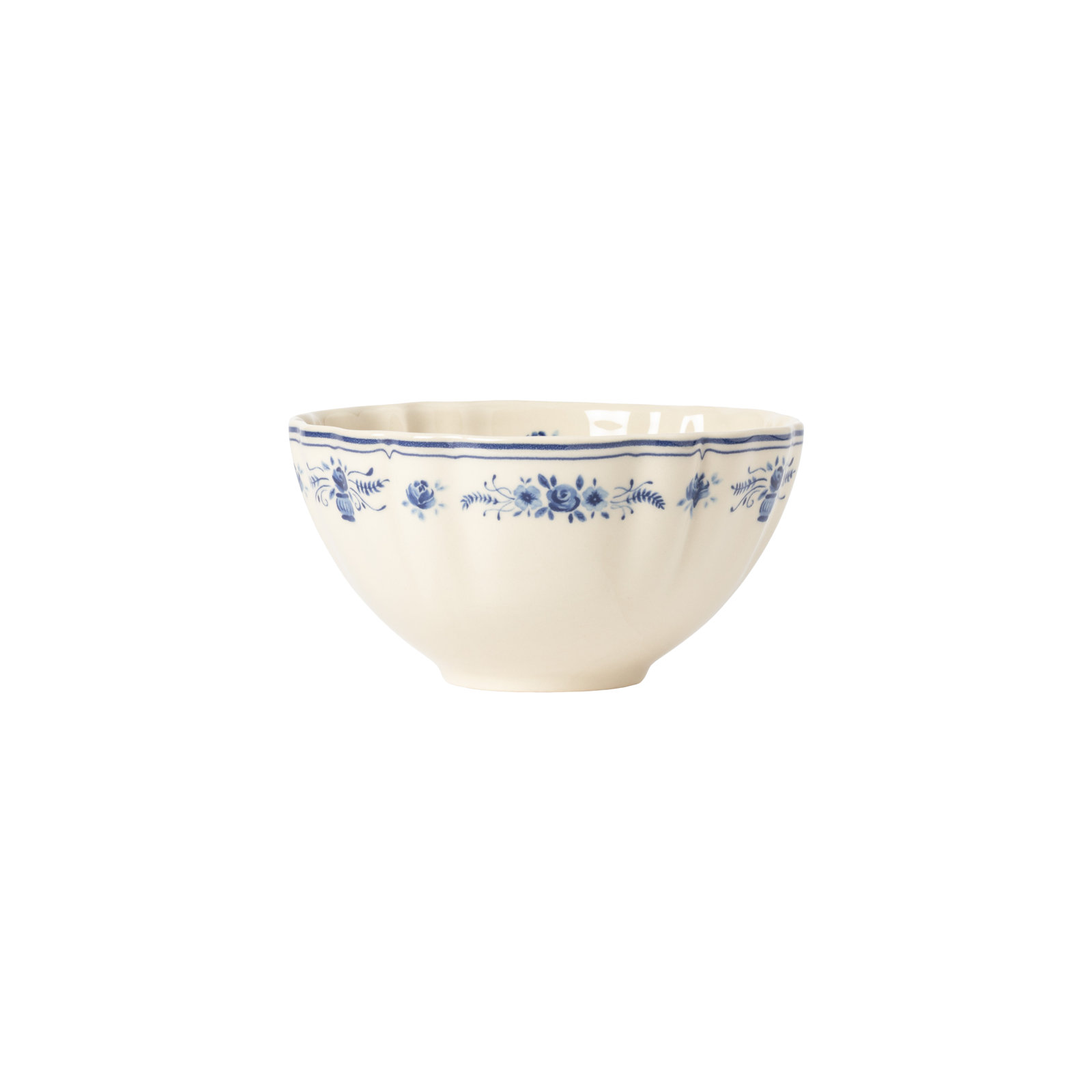Vila Pasta Bowls, Beige/Blue