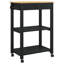 Solid Wood Bar Cart