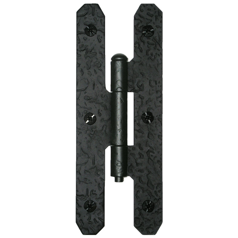 7" Rough Door H Hinge, Pair