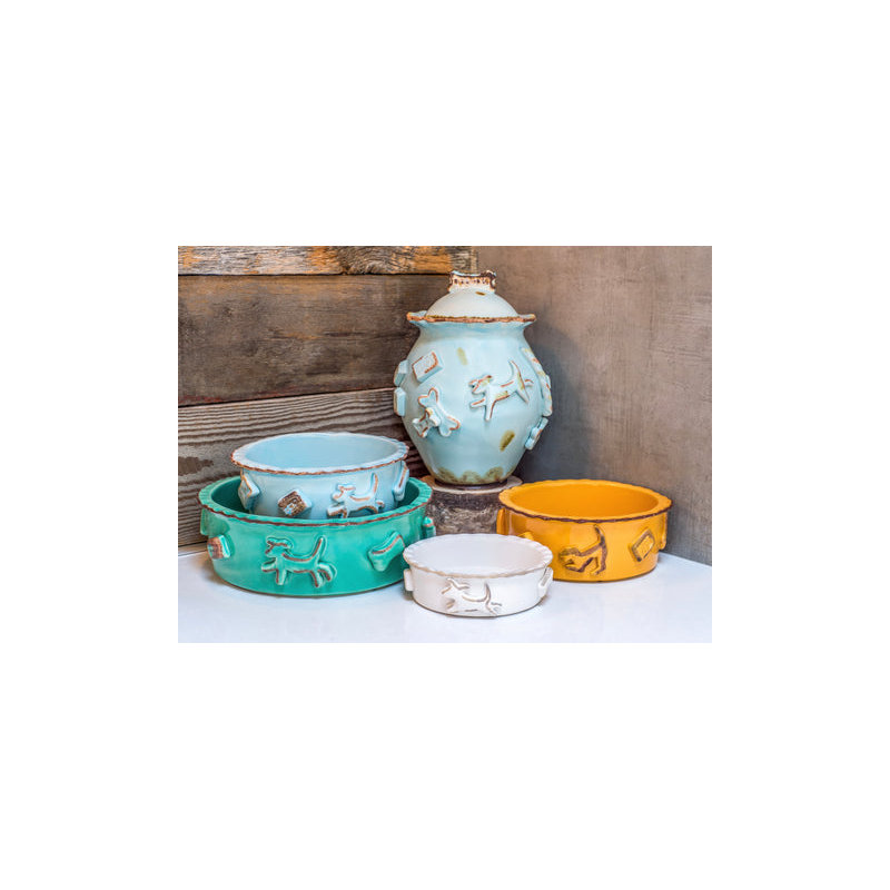 Water Bowl, Green, Medium
