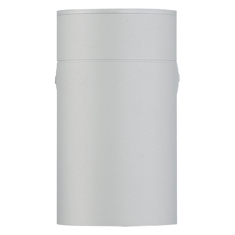 Audreyann Steel Wall Light, 7.75" H x 4.75" W x 6.5" D, Satin, Satin