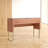 Champetres 47.2'' Glass Top Console Table