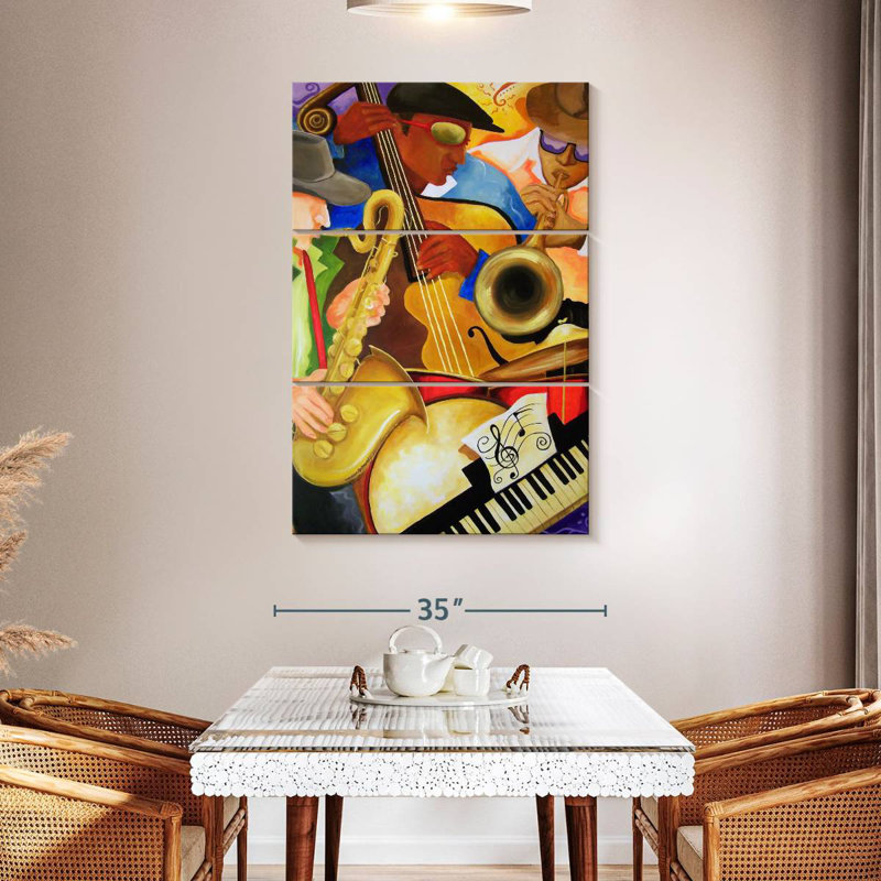 Abarca Just Jazz, 50" H x 32" W