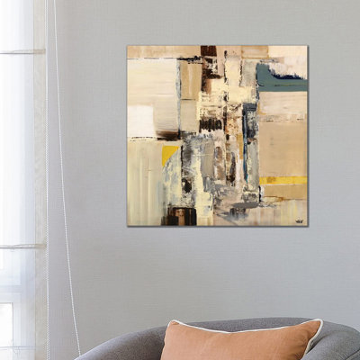 Splash Square I by Marie T Van Engelshoven - Wrapped Canvas Gallery-Wrapped Canvas Giclée