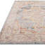 Fara Faded Persian Inspired Medallion Design Area Rug - Modern Vintage Geometric & Floral Style-1469381348