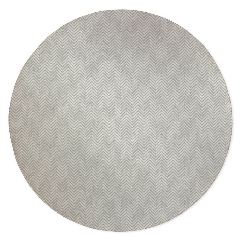 Chevy Champ Non-Slip Outdoor Rug, Round 5'