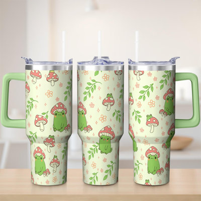 40 oz Tumbler  with Lid and Straw  Stainless steel  Insulated tumblers