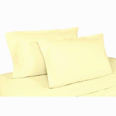 Luxury Cotton Dream Pillowcase Set - 500 Thread Count, GOTS Certified, Natural Beauty Sleep Essential - Set of 2 Premium Pillowcases