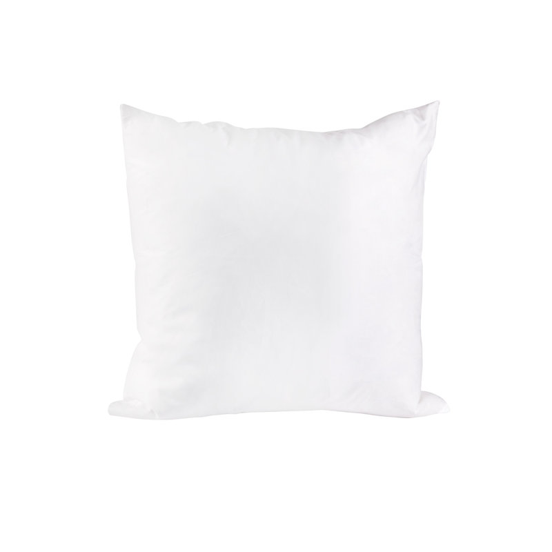 White 20" x 20" Polyester Pillow Insert