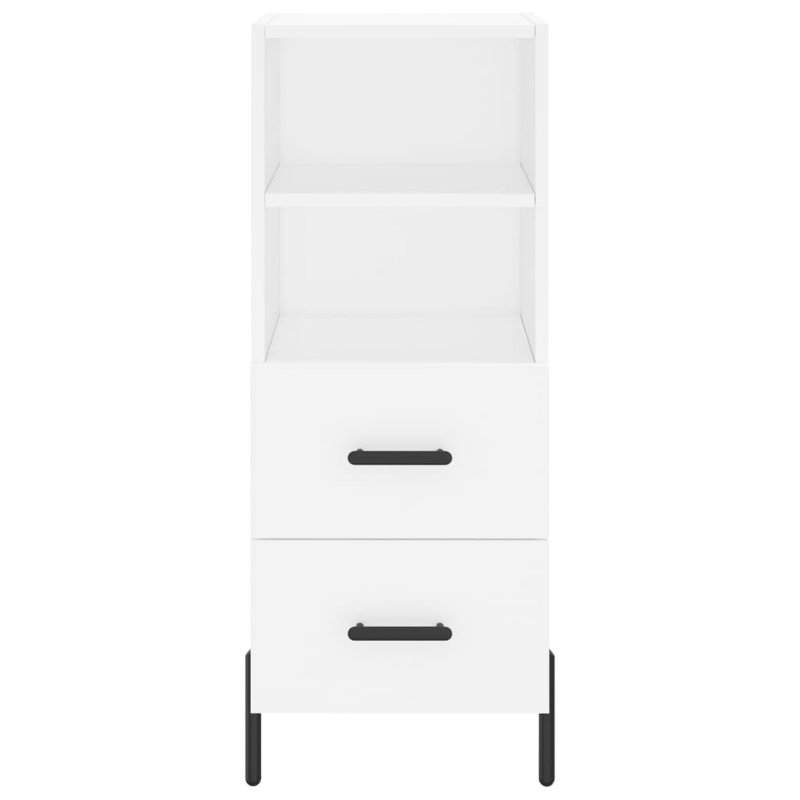 Mannuela Iron 1 - Door Standard Accent Cabinet, White
