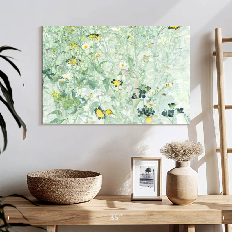 Harnek fleurs délicates II, H 16 po x l 24 po