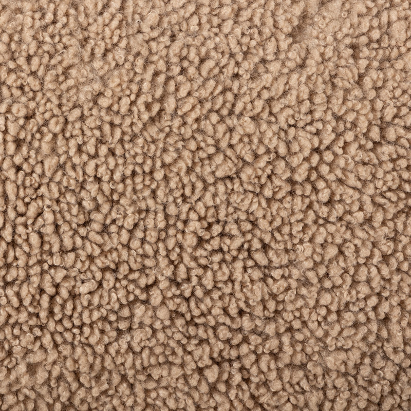 Fauteuil Risco, Polyester Andes, Bouleau brûlé, Bouleau brûlé