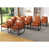 Orange Faux Leather selected