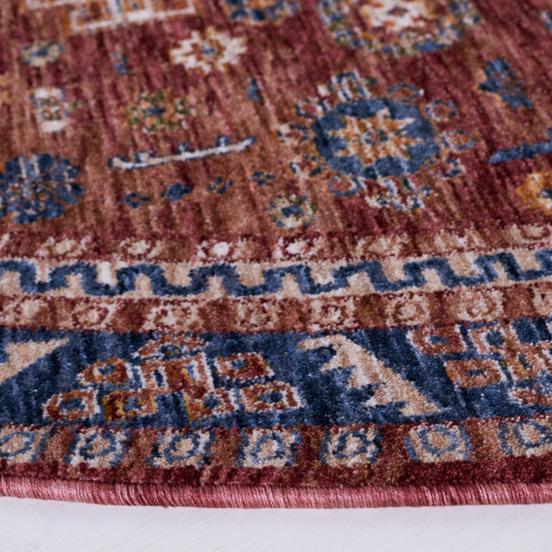 Lynex 700 Performance Southwestern Rug, Round 6'7"