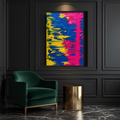 Art abstrait sur toile 41