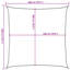 Fithian 2m x 2m Square Shade Sail-1155269715