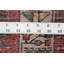 Tapis de couloir géométrique traditionnel 4x15