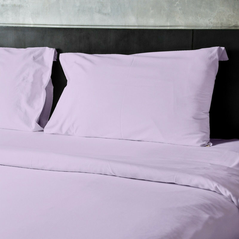 Ensemble de draps en microfibre Luxury Hotel Comfort, Ensemble de draps pour lit double + un drap-housse, Lilas