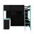 Full-Size Wooden Loft Bed With Integrated Desk And Drawers, Gaming Bed Offering Spacious Storage And Lighting-345696662