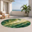 Tapis d'intérieur et d'extérieur vert Nature
