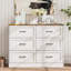 Commode 6 tiroirs avec station de charge-281258199