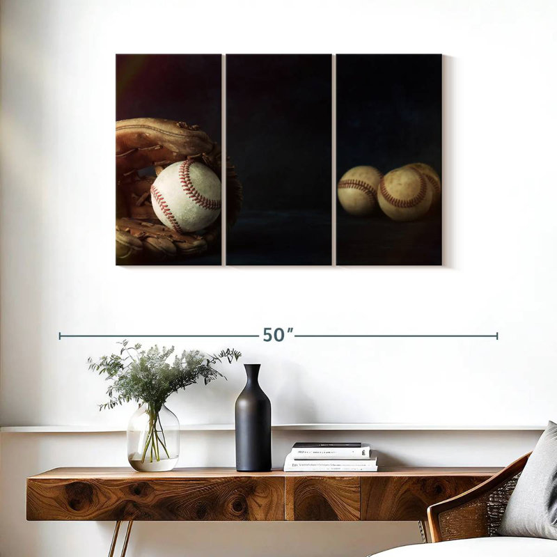 Sireci Baseball After Game, 24" H x 38" W
