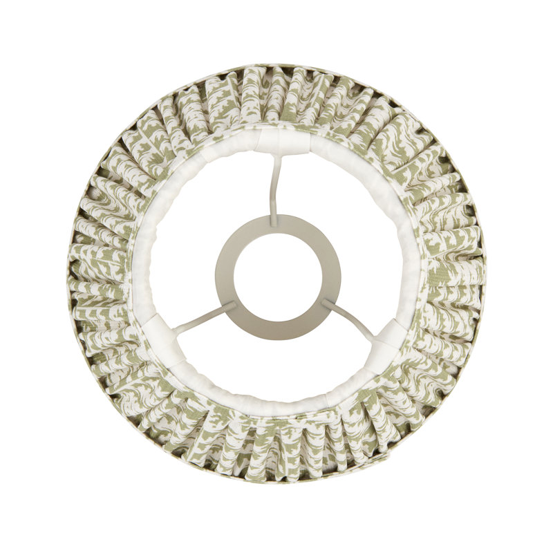 Leaf Lamp Shade, 14.5cm H x 11.8cm W x 20cm D, Green