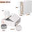 Bed Sheet Organizers And Storage, Foldable Closet Organizer With Handle, Plastic Bedding Storage Box Container