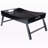 Hank Espresso Finished Wood Breakfast Tray With Foldable Legs, 10.16" H X 24.29" L X 14.82" D