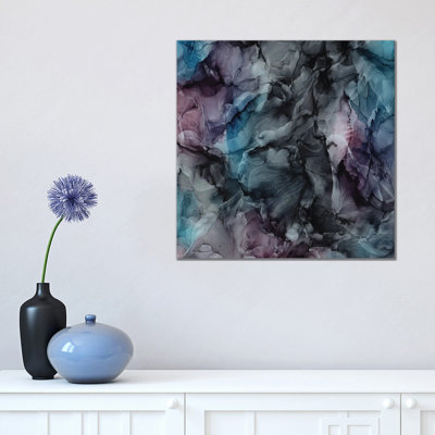 Moody Chaos by Elizabeth Karlson - Wrapped Canvas Painting