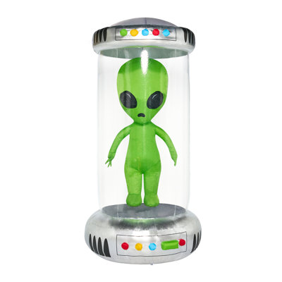 Alien gonflable 7 pi avec lumières animées Halloween