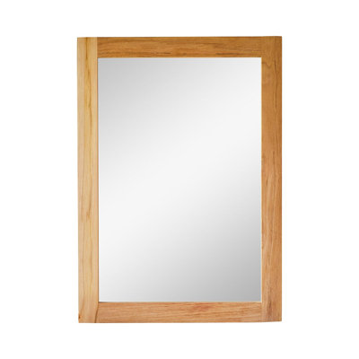 Bahya Rectangle Solid Wood Mirror