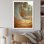 Abstrait pin en spirale Serenity IV - Botanicals, art mural