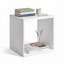 Table d'appoint avec rangement en métal Modern-677317246