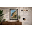 Clifftop Village on the Mediterranean Coastal - Framed Print-313530505-313530504