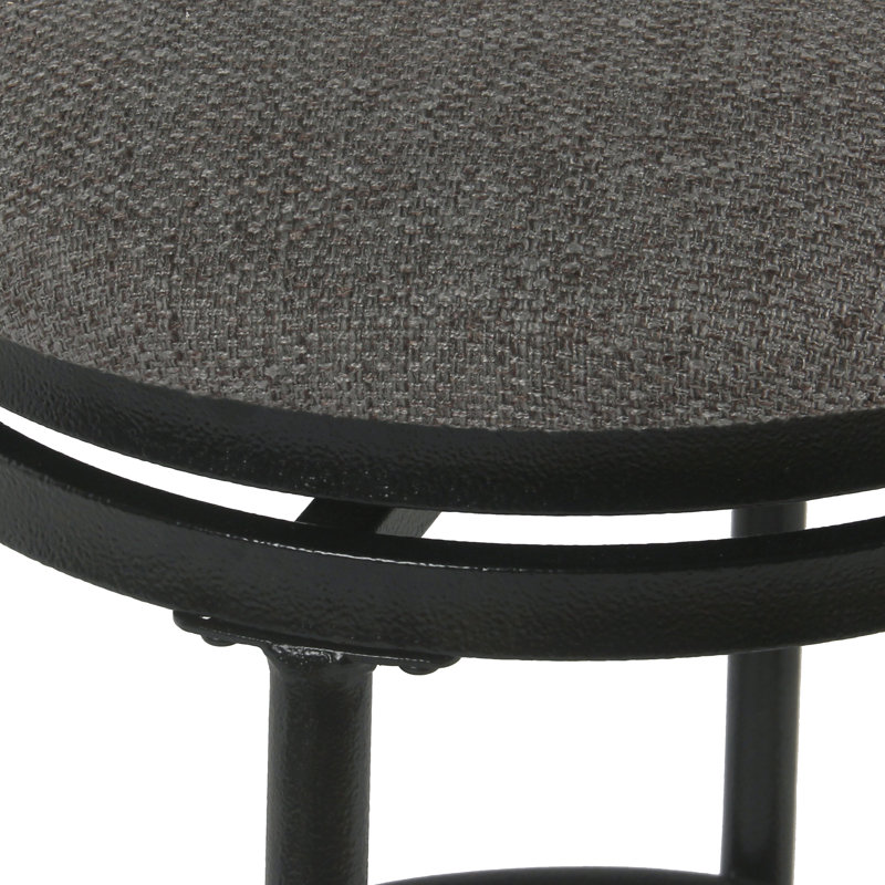 Tabouret de comptoir pivotant 24,5 po Karlov, Gris