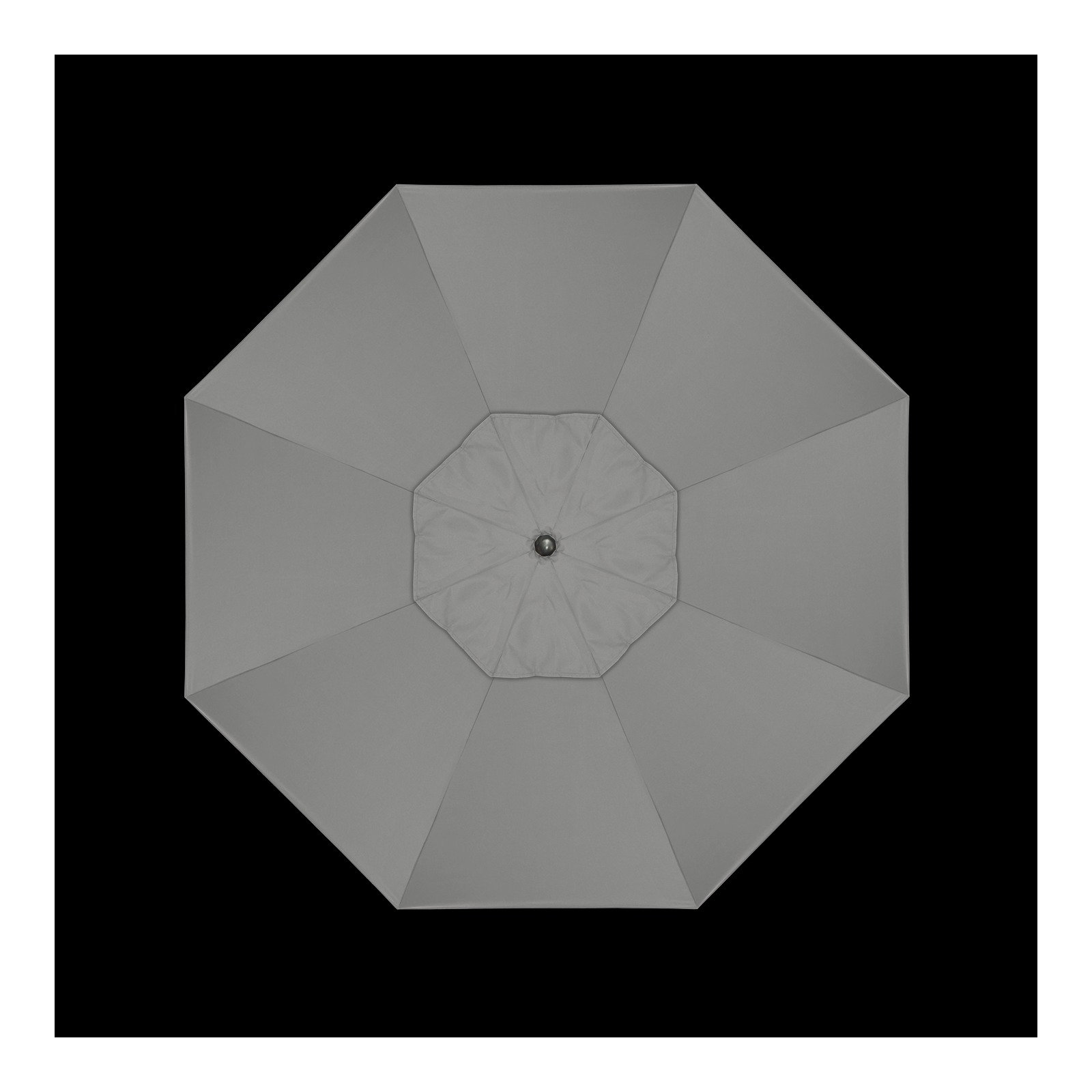 9' Market Sunbrella Umbrella, Canvas Charcoal Sunbrella® Canvas