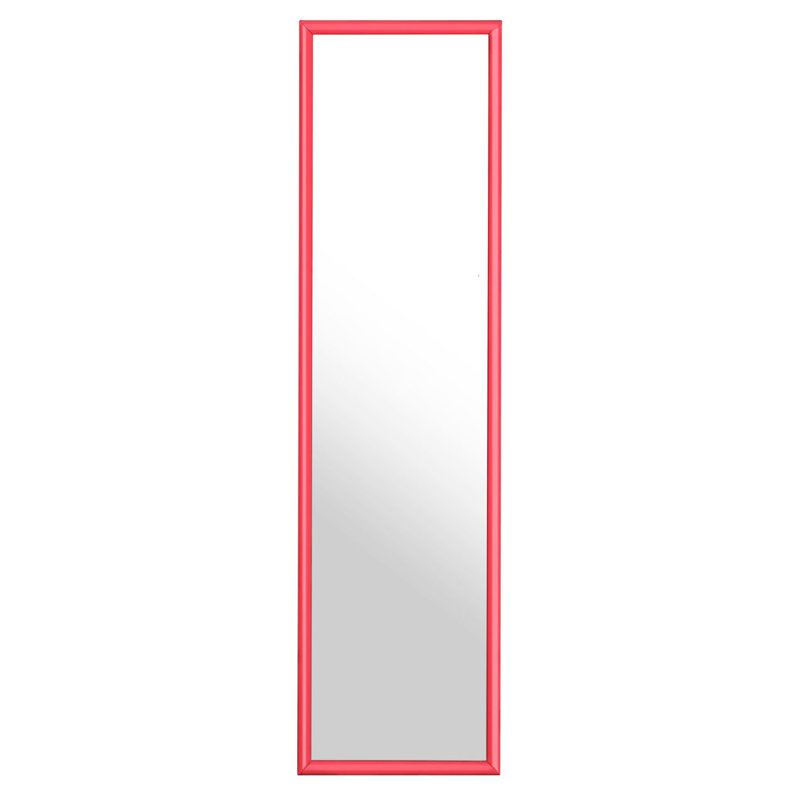 Overdoor Full Length Mirror, Pink
