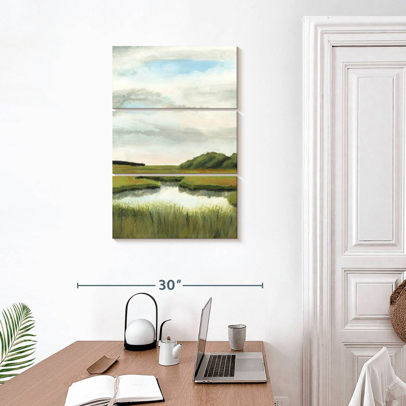 Alvord Marsh Landscape II, H 32 po x l 20 po