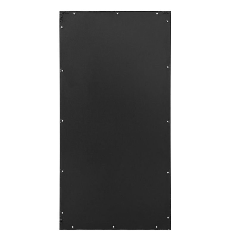 Metal Framed Accent Wall Mirror 60x120CM, Black
