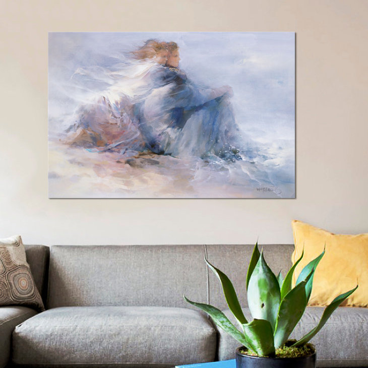«Endless Freedom», reproduction sur toile, H 18 po x l 26 po x P 1,5 po, Pas de tapis, Toile tendue