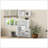 Multi-Functional Tipping Bucket Shoe Cabinet With Wall Cabinet, Space-Saving Design Foyer Cabinet With 2 Flip Drawers, Versatile Side Cabinet For Hallway-226224321